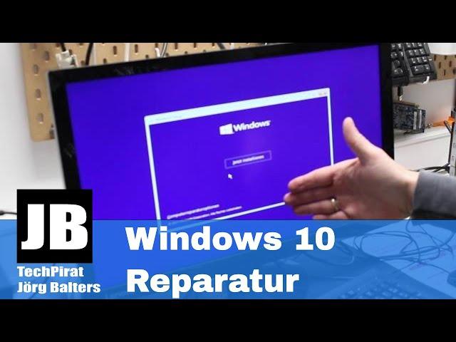 Ist eine Windows 10 Reparatur möglich? Wie repariere ich Windows 10?