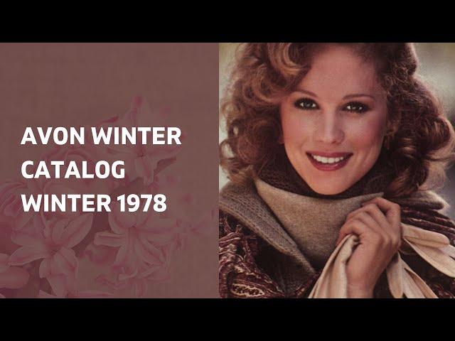 Vintage Avon Catalog Winter 1978