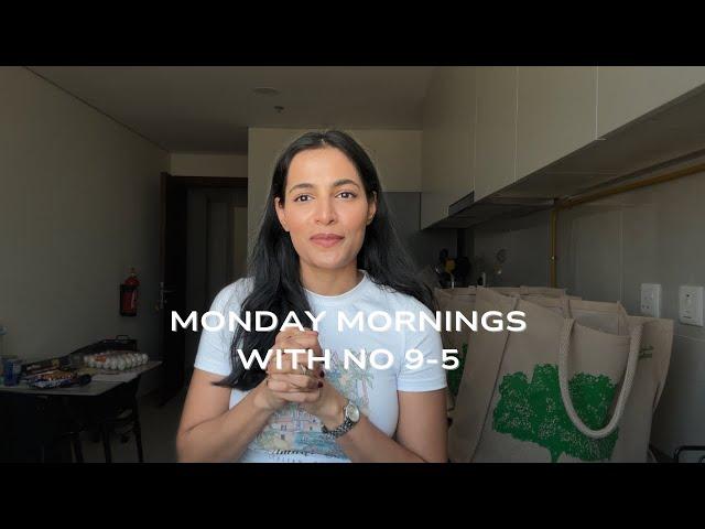 My Monday Morning Routine in Dubai | I said bye to 9-6 Life at 30