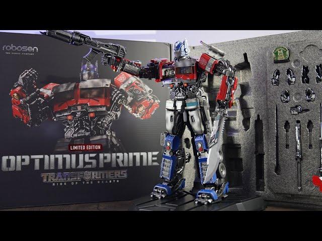 UNBOXING & LETS PLAY! -  Optimus Prime Rise of the Beasts Robot - Humanoid Transformers by Robosen