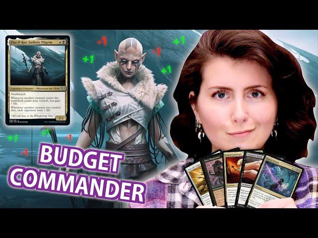 I built a BUDGET life gain/drain Commander Deck | Magic The Gathering