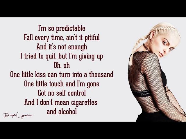 Self Control - Bebe Rexha (Lyrics)