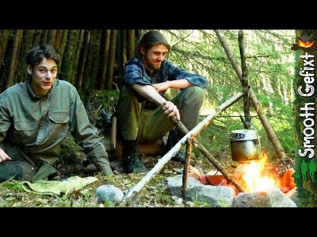 Bushcraft Camp on a Summerday  -  Natural Shelter, Wild Edibles, Upcoming trips…