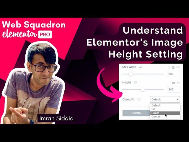 Elementor - Understand Elementor's Image Height Setting