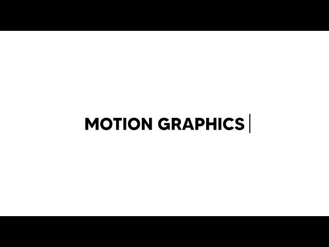 Motion Graphics Showreel | Davinci Resolve Fusion