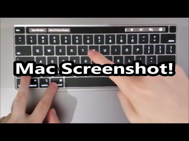 How to Screenshot on MacBook Pro 16! (ANY Mac)