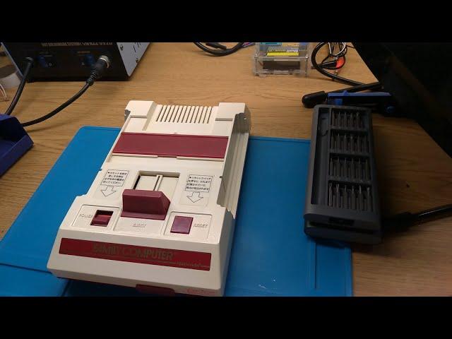 Ремонт приставки Nintendo Famicom (aka Dendy) после неудачной модификации