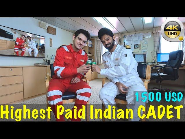 Highest PAID Indian Deck Cadet | ShipSailorSunil