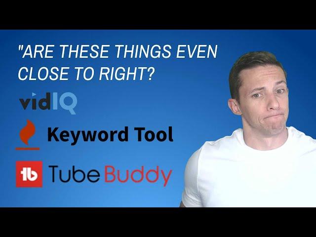 How Accurate Are Youtube Keyword Research Tools? VidIQ vs Keywordtool.io + Tubebuddy