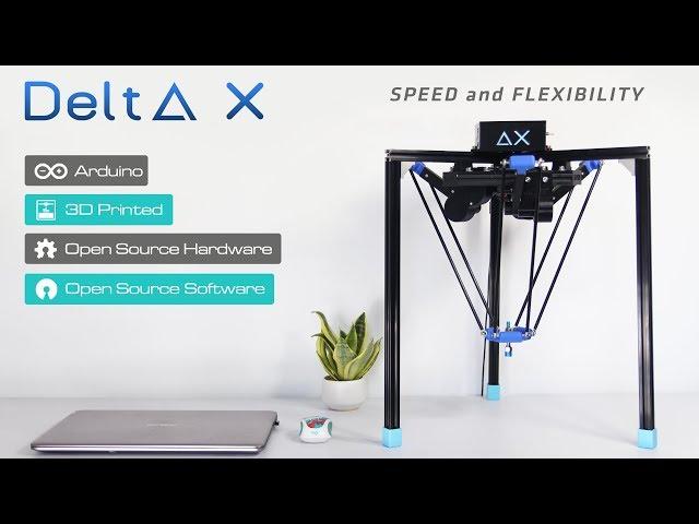 Delta X - The First Open Source Delta Robot Kit In The World - Full