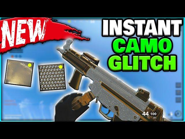 INSTANT CAMO UNLOCK GLITCH! UNLOCK CAMOS INSTANT AFTER PATCH! COLD WAR INSTANT CAMO GLITCH!