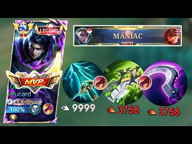 ALUCARD NEW BEST ONESHOT BUILD SOLO RANK 2025!! 100% BROKEN DAMAGE!! ( BEST BUILD ALUCARD ) - MLBB