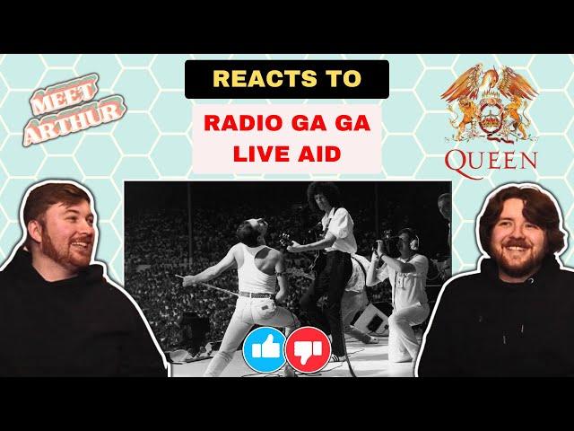 INDIE BAND react to Queens GREATEST Performance EVER!! Radio Ga Ga Live Aid | Meet Arthur Reacts