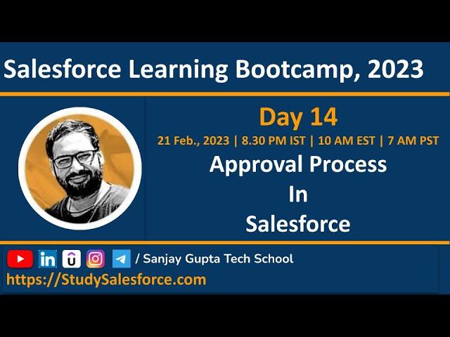 Day 14 | Salesforce Bootcamp 2023 | Approval Process in Salesforce