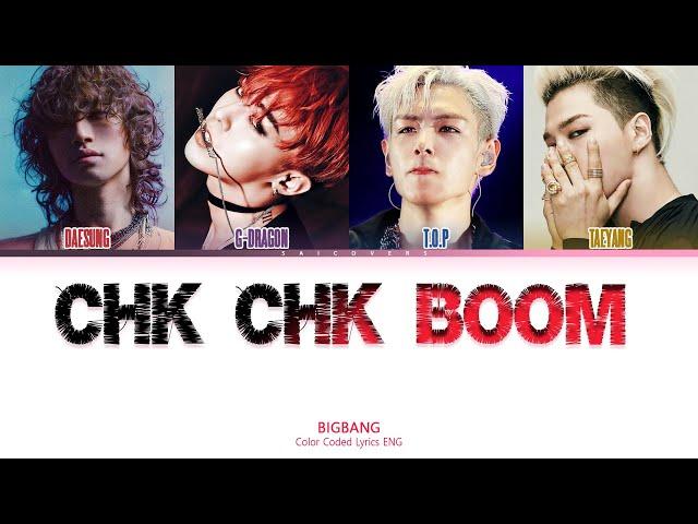 [AI COVER] CHK CHK BOOM - BIGBANG [STRAY KIDS] (Color Coded Lyrics)