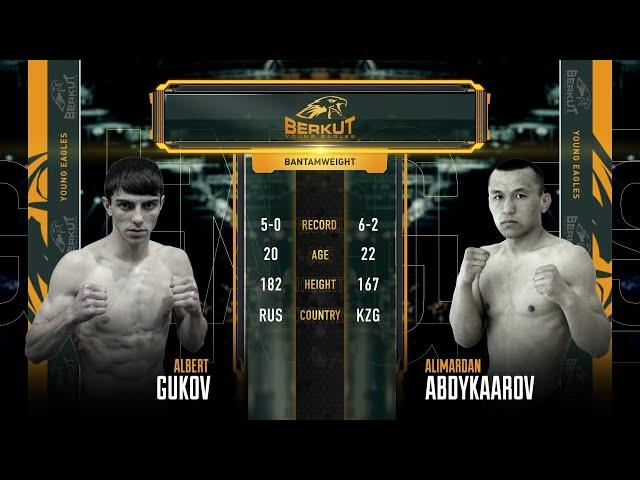 BYE  1: Альберт Гуков vs. Алимардан Абдыкаров | Albert Gukov vs. Alimardan Abdykarov