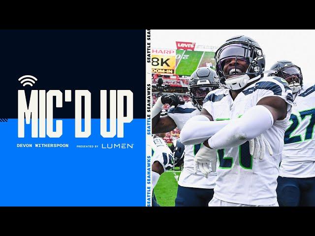 Devon Witherspoon Best Mic'd Up Moments | Seattle Seahawks