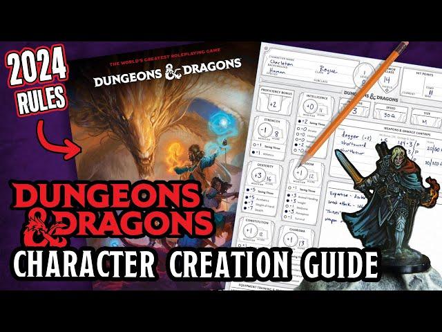 D&D 2024 Character Creation Guide