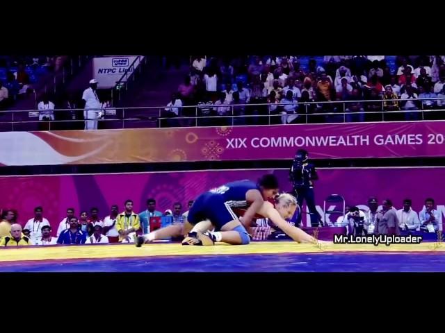 Geeta Phogat final match 2010 Commonwealth Gold Medal match