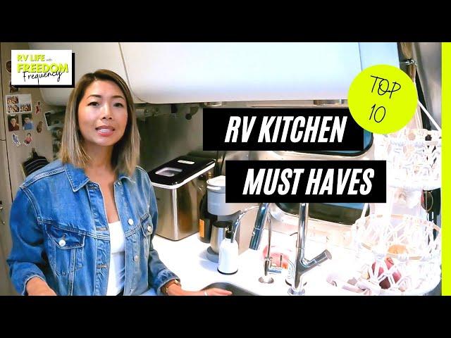 RV KITCHEN: TOP 10 MUST HAVES