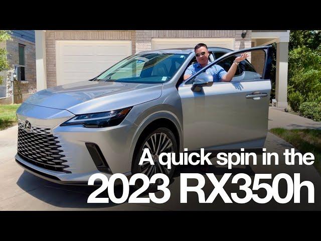 2023 RX350h | First impressions: We have to talk about this engine
