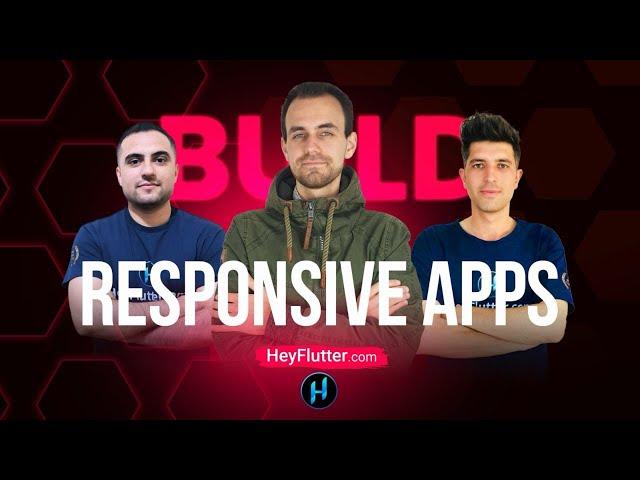 Create Responsive Flutter Apps (Livestream)