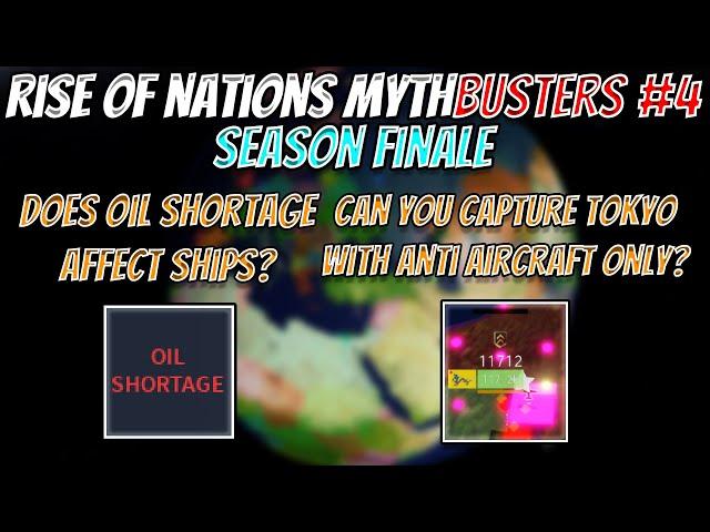 Rise of Nations Mythbusters #4