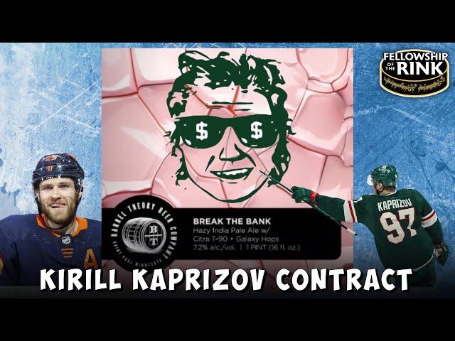 Kirill Kaprizov contract set to break the bank | Leon Draisaitl Edmonton Oilers | Barrel Theory Beer