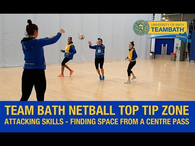 Team Bath Netball Top Tip Zone - attacking skills with Rachel Shaw