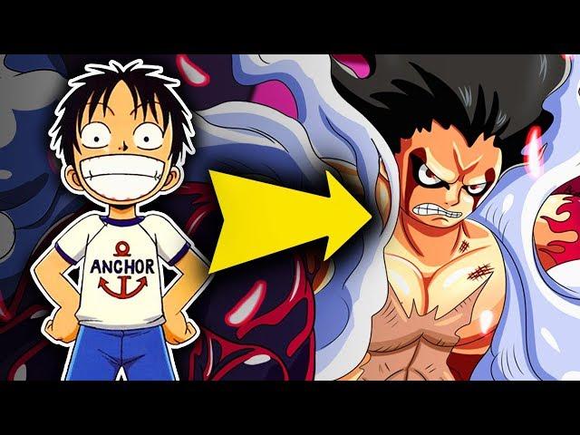 ВСЕ ПАВЕР-АПЫ ЛУФФИ и его потанцевал за 10 минут | Аниме Ван Пис. One Piece