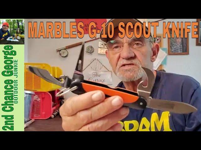 Marbles G-10 Orange Scout Knife, Better than the Traditional?