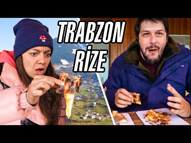 Trabzon Rize Sokak Lezzetleri ! | VLog