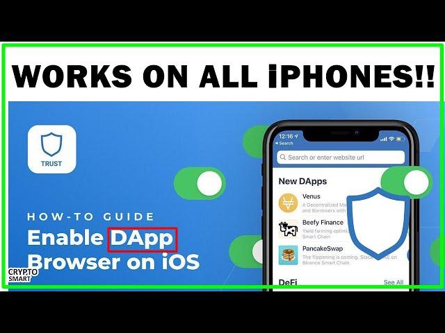 Trustwallet for iPhone users : How to add DApp Browser on Iphone (IOS)