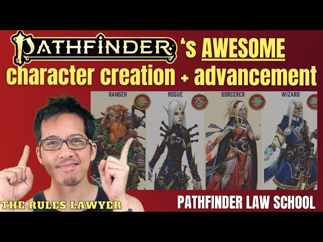 Pathfinder 2e's AWESOME character creation + advancement (Rules Lawyer)