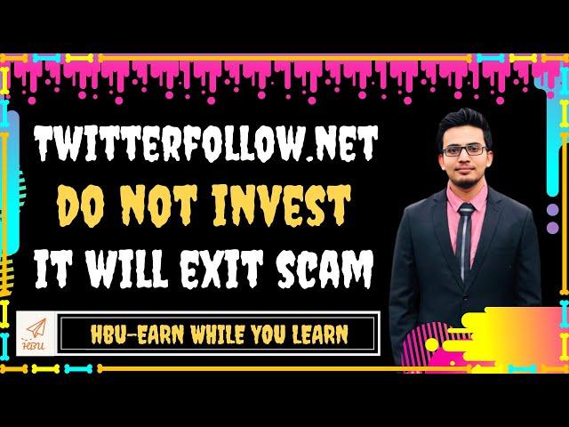 TwitterFollow. net Review | Why it will exit Scam Soon | Tamil