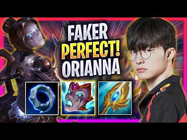 FAKER PERFECT GAME WITH ORIANNA! - T1 Faker Plays Orianna MID vs Zed! | Season 2024