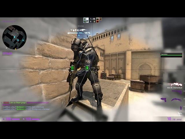 [CS:GO | HvH] highlights ft. aimware - tapping skeet/onetap/fatality 