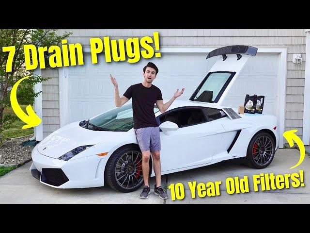 REAL COST to Maintain a Lamborghini Gallardo at Home! *Price May Shock You*