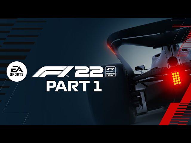 F1 22 - Career - Gameplay Walkthrough - Part 1 - "Starting In F2"