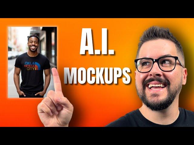 How To Make REALISTIC A.I. T-Shirt Mockups In Minutes