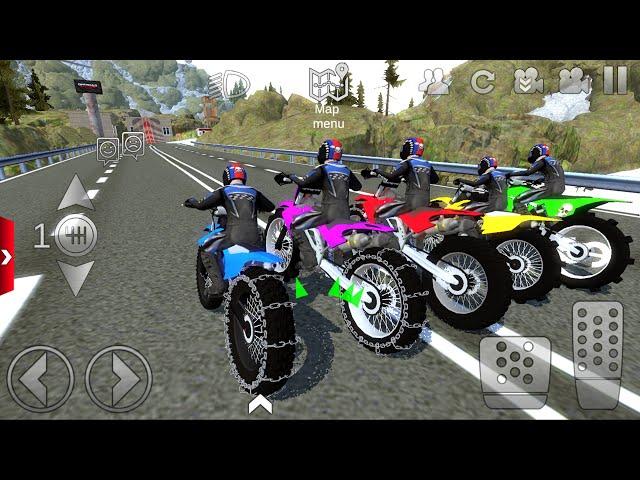 Motor Dirt Bikes driving online Off-Road #5 | Offroad Outlaws Motocross Game Android ios Gameplay