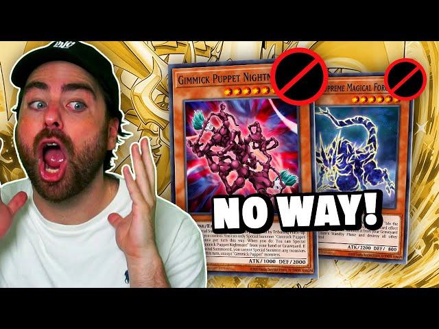 THEY ACTUALLY BANNED THEM! New Yu-Gi-Oh Master Duel Banlist