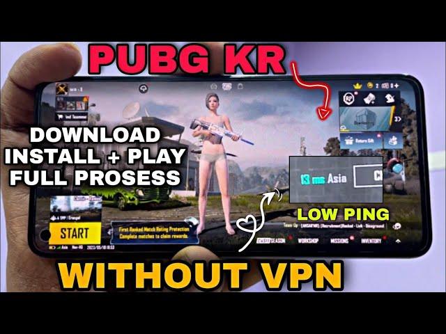 HOW TO PLAY PUBG KR WITHOUT VPN || HOW TO DOWNLOAD & INSTALL PUBG KR VERSION 2.9