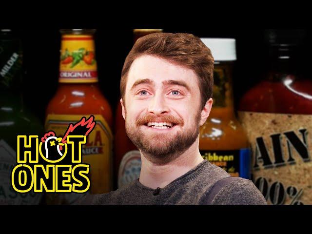 Daniel Radcliffe Catches a Head Rush While Eating Spicy Wings | Hot Ones