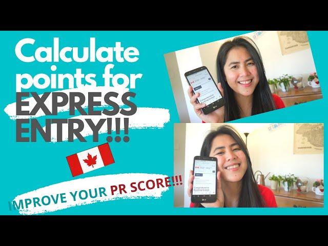 STUDENT TO PR IN CANADA-Calculate PR points-International student Canada-Express Entry Canada 2020