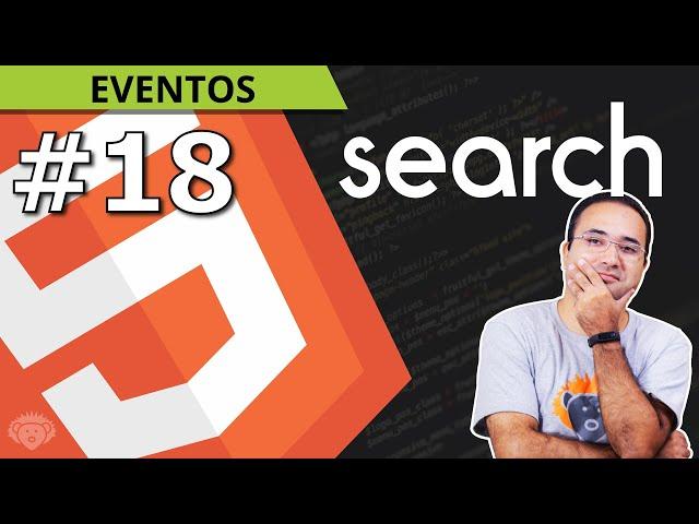 Evento search do HTML 5