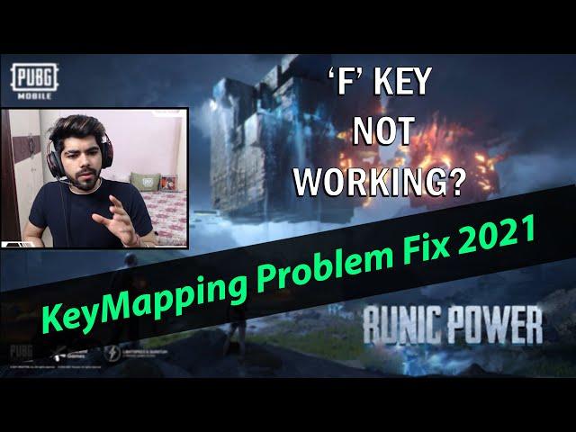 GAMELOOP KEYMAPPING Problem FIX 2021 | 'F' Key Not Working FIX | PUBG MOBILE