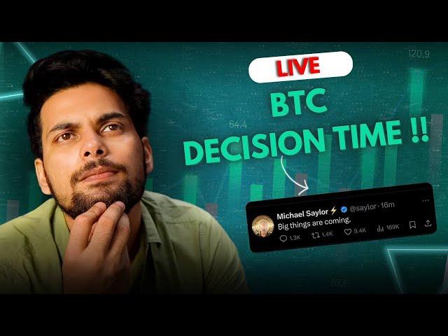 BTC DECISION TIME? BTC 90K COMING?|WHAT'S NEXT FOR BTC|ALTs UPDATE|TRADES UPDATE|MARKET ANALYSIS