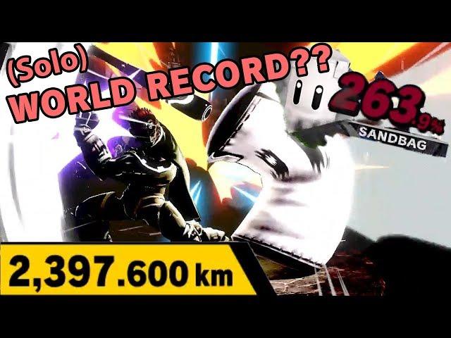 Whats the Furthest Distance Possible in the Home Run Contest? - Smash Bros. Ultimate