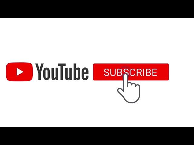 Youtube subscribe button like comment & share template 